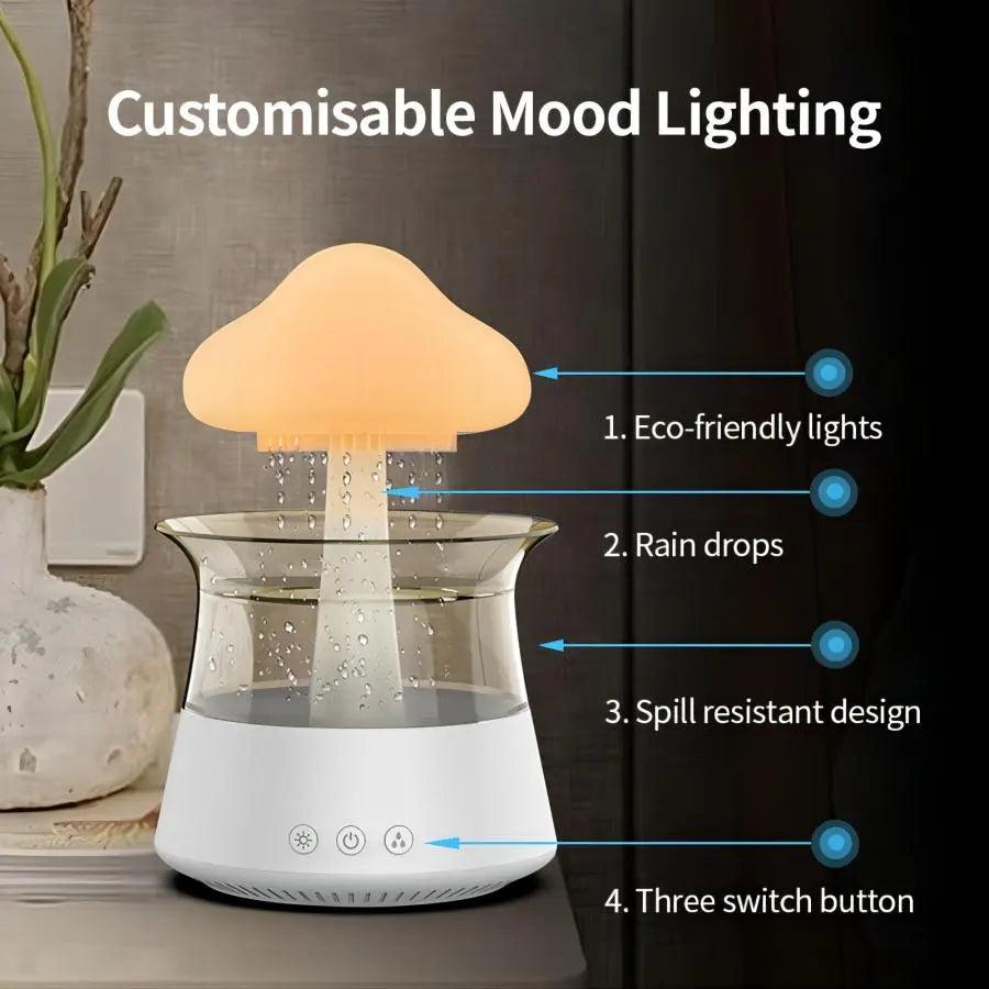 Raindrop Harmony Mushroom Humidifier - Wizedrops